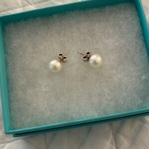 Tiffany & Co Pearl Earrings